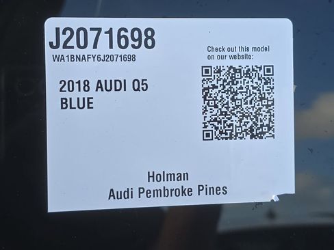 Used 2018 Audi Q5 2.0T Premium Plus w/ Premium Plus Package AWD/4WD image 31