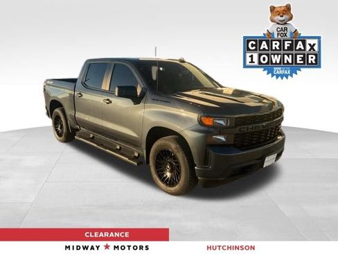 Used 2022 Chevrolet Silverado 1500 Custom w/ LPO, Dark Essentials Package image 1