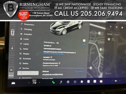 Used 2023 Tesla Model S Standard Range image 2