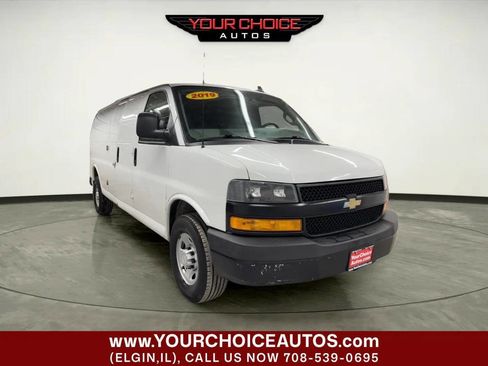 Used 2019 Chevrolet Express 2500 2500 3dr Extended Cargo Van w/ Driver Convenience Package image 7