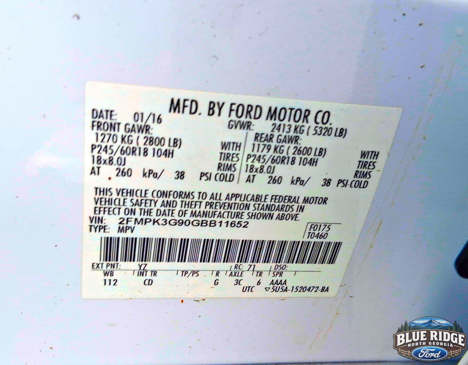 Used 2016 Ford Edge SE FWD image 24