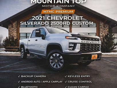 Used 2021 Chevrolet Silverado 2500 Custom w/ Snow Plow Prep/Camper Package
