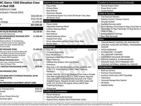Used 2020 GMC Sierra 1500 Elevation w/ Elevation Value Package AWD/4WD image 10