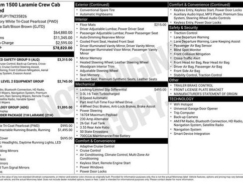 New 2026 RAM 1500 Laramie w/ Advanced Safety Group II image 4