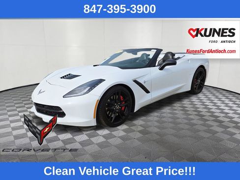 Used 2014 Chevrolet Corvette Stingray Convertible w/ 2LT Preferred Equipment Group RWD image 3