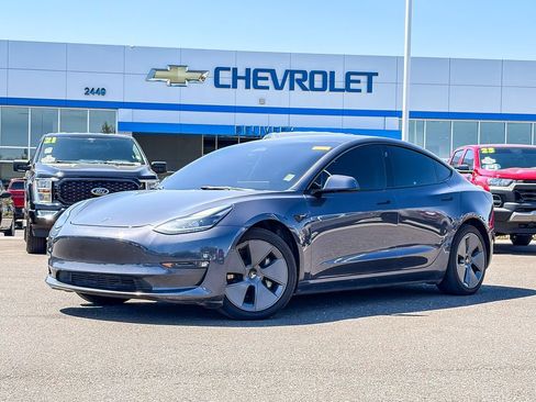 Used 2022 Tesla Model 3 Long Range AWD/4WD image 1
