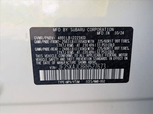 Used 2024 Subaru Forester Wilderness w/ Convenience Package AWD/4WD image 25