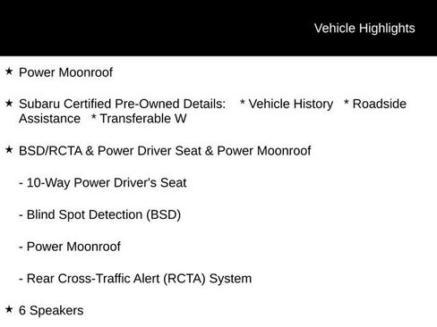 Certified 2025 Subaru Crosstrek 2.5i Sport image 10