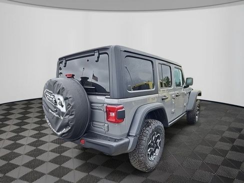 Used 2023 Jeep Wrangler Unlimited Rubicon 4xe w/ Steel Bumper Group AWD/4WD image 2
