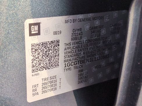 Used 2020 Chevrolet Colorado W/T w/ WT Convenience Package image 32