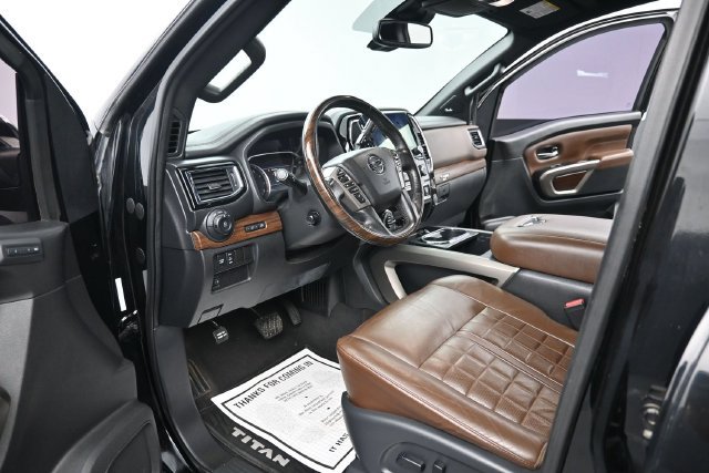 Used 2021 Nissan Titan Platinum Reserve w/ Moonroof Package AWD/4WD image 9