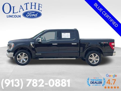 Certified 2022 Ford F150 Lariat w/ Equipment Group 502A High AWD/4WD image 2