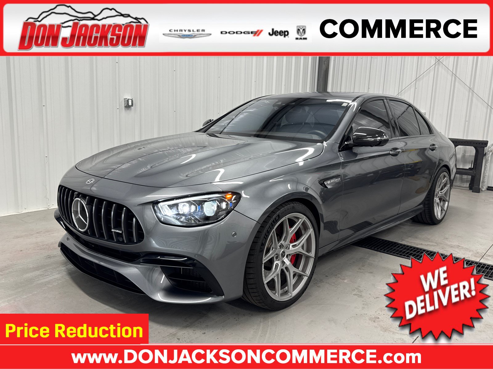Used 2021 Mercedes-Benz E 63 AMG S image 1