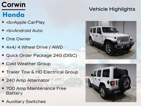 Used 2022 Jeep Wrangler Unlimited Sahara w/ Cold Weather Group image 11