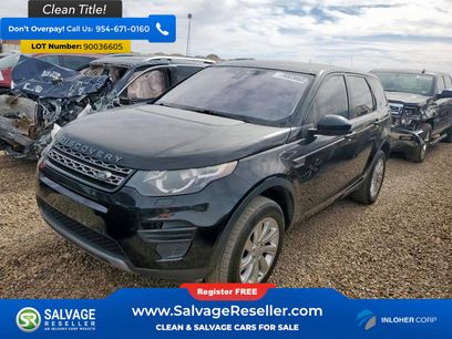 Used 2017 Land Rover Discovery Sport SE
