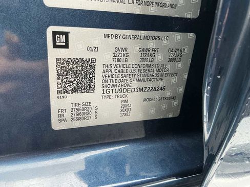 Used 2021 GMC Sierra 1500 SLT w/ SLT Premium Plus Package image 19