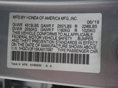 Used 2019 Honda Accord Hybrid image 28