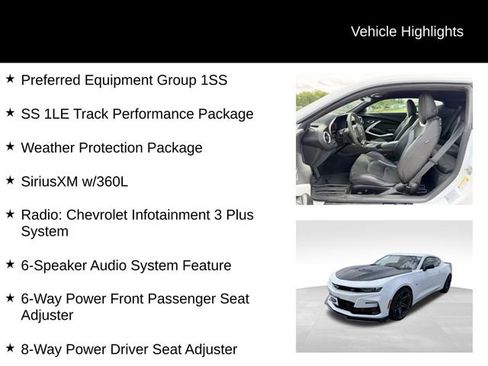 Used 2022 Chevrolet Camaro SS RWD image 11
