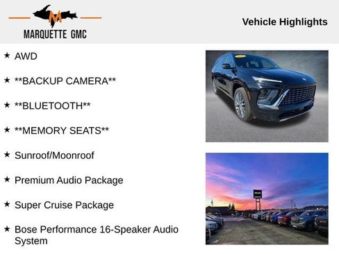Certified 2025 Buick Enclave Avenir w/ Super Cruise Package AWD/4WD image 3