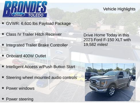 Used 2023 Ford F150 XLT w/ Equipment Group 302A High AWD/4WD image 27