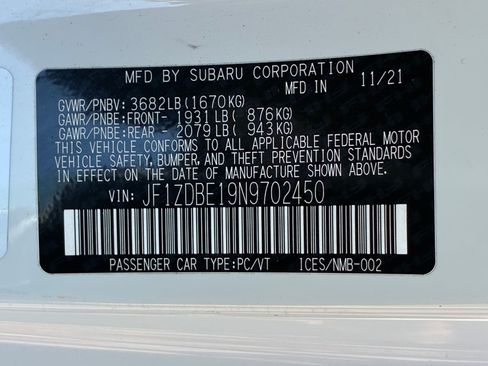 Used 2022 Subaru BRZ Limited RWD image 32