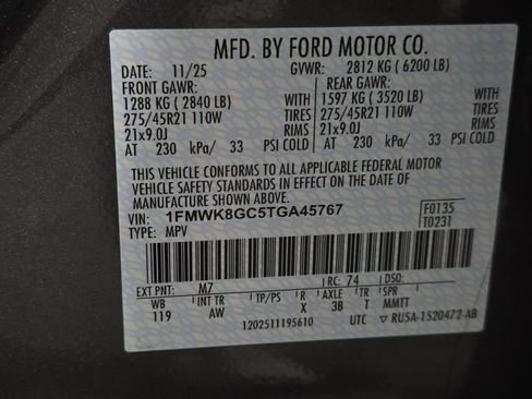 Used 2026 Ford Explorer ST AWD/4WD image 10