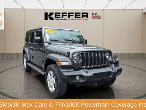 Certified 2023 Jeep Wrangler Unlimited Sport AWD/4WD image 9