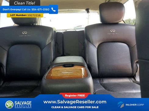 Used 2012 INFINITI QX56 4WD w/ Theater Pkg image 13