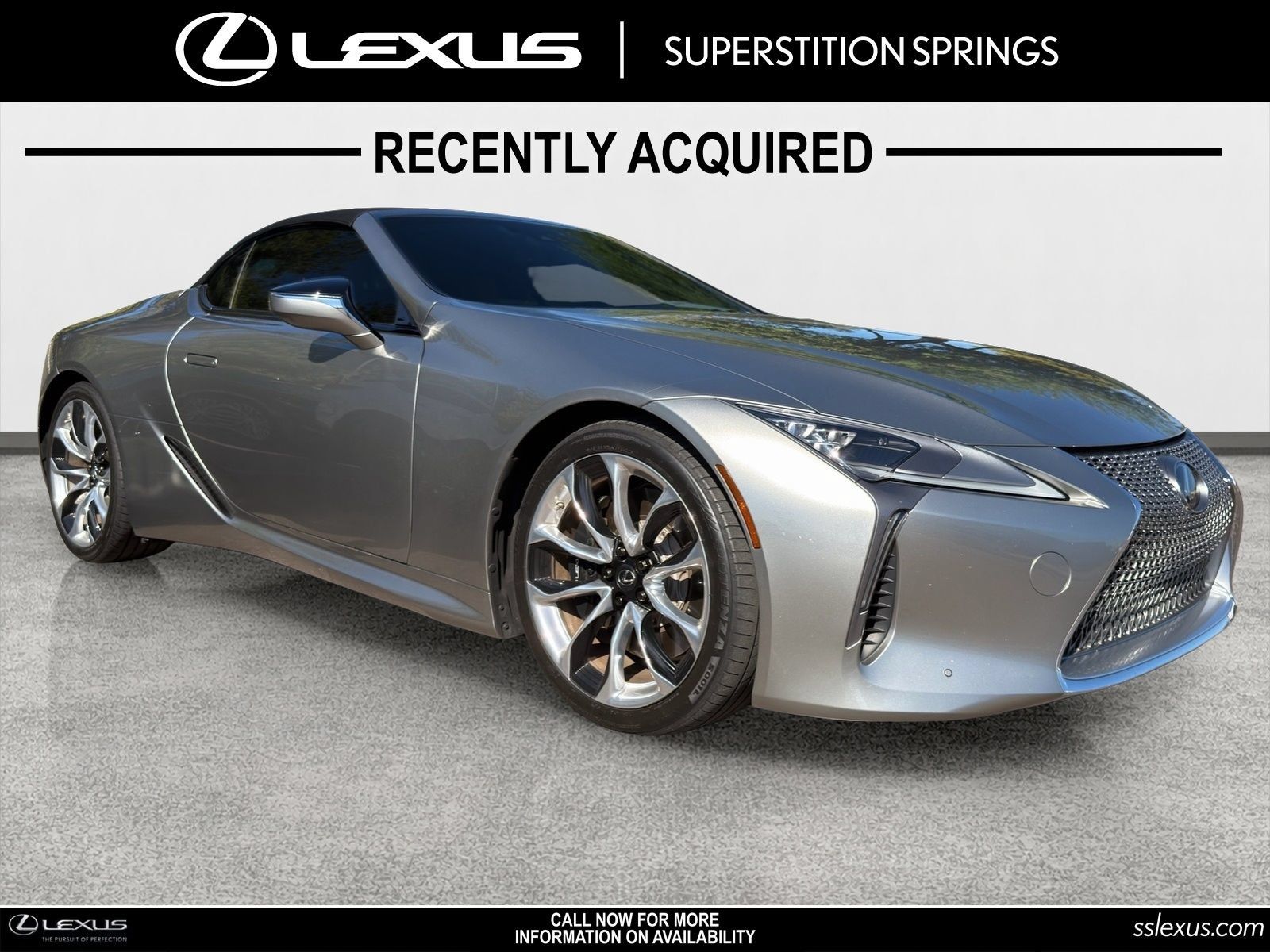 Used 2023 Lexus LC 500 Convertible w/ Touring Package RWD image 1