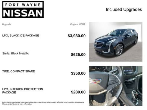 Used 2019 Cadillac XT5 Premium Luxury w/ LPO, Black Ice Package AWD/4WD image 4