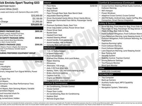 Certified 2025 Buick Envista Sport Touring w/ Convenience I Package image 6