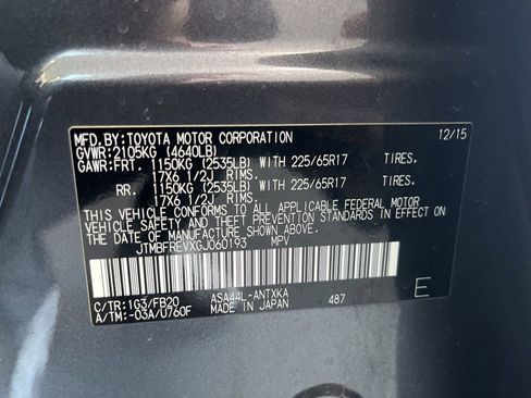 Used 2016 Toyota RAV4 LE AWD/4WD image 76