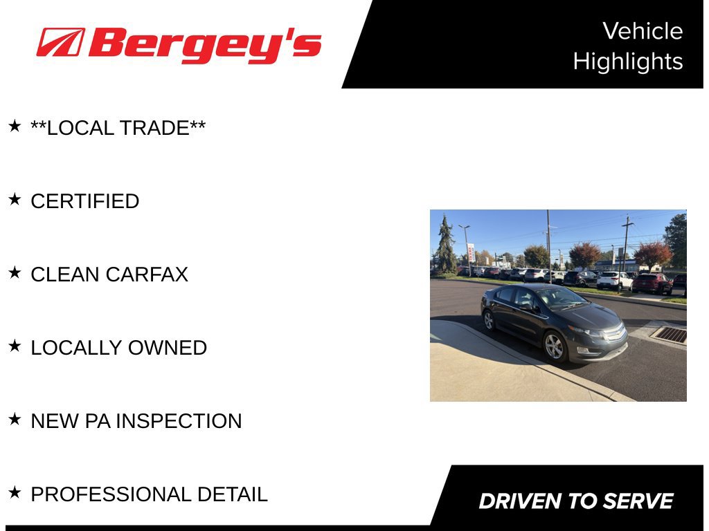 Used 2014 Chevrolet Volt Premium w/ Premium Trim Package FWD image 4