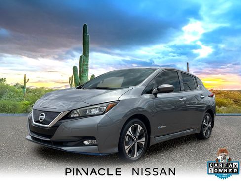 Used 2019 Nissan Leaf SL Plus FWD image 1