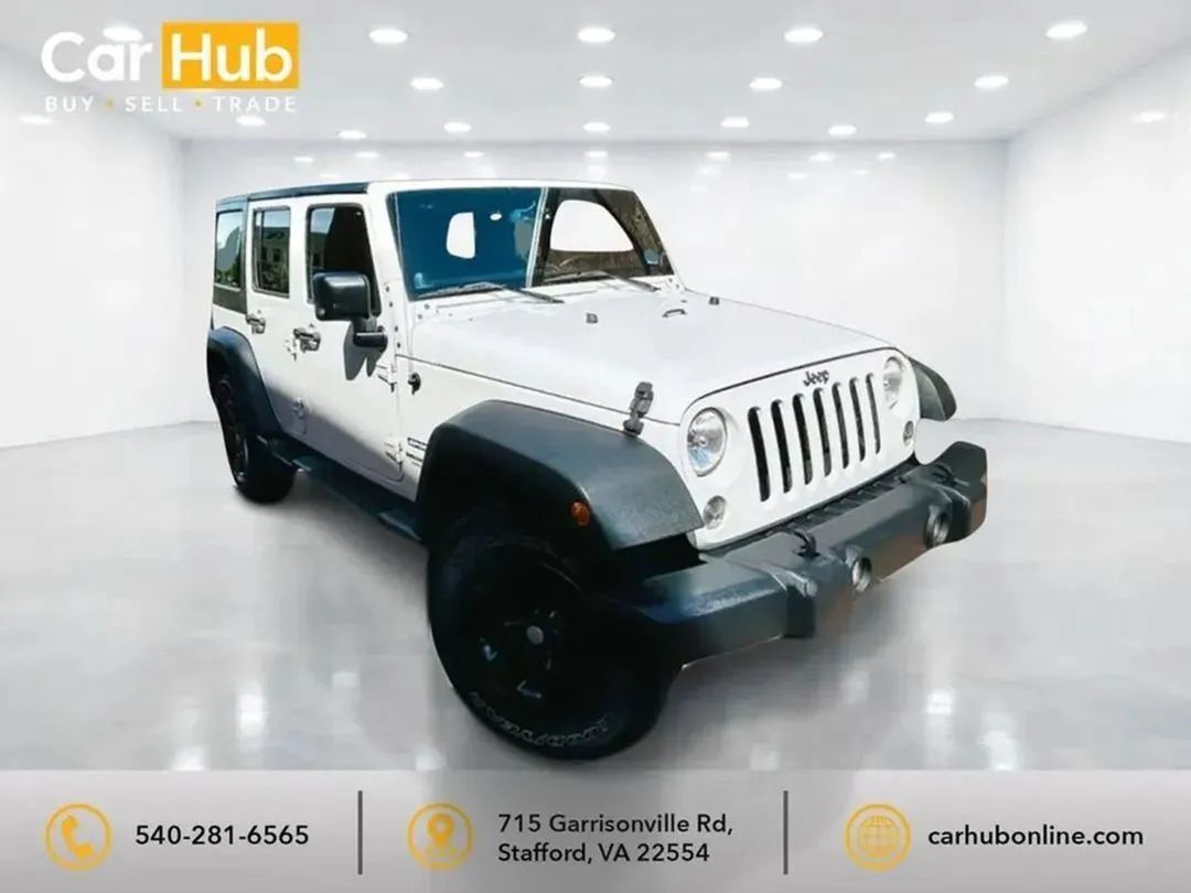 Used 2014 Jeep Wrangler Unlimited Sport w/ Quick Order Package 24S AWD/4WD image 1