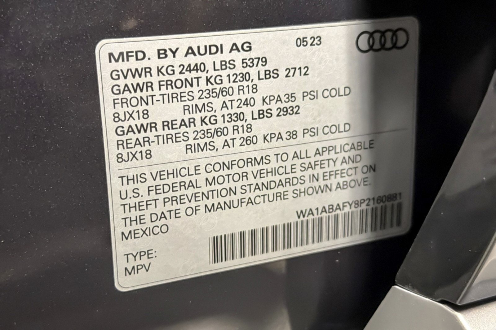 Used 2023 Audi Q5 2.0T Premium w/ Convenience Package AWD/4WD image 26