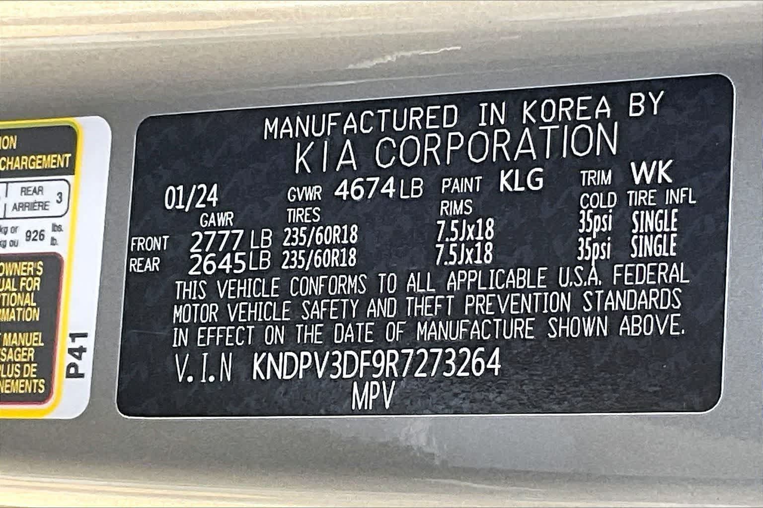 Certified 2024 Kia Sportage EX FWD image 18