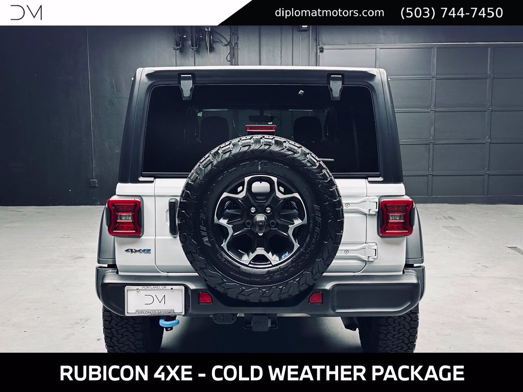 Used 2023 Jeep Wrangler Unlimited Rubicon 4xe w/ Cold Weather Group AWD/4WD image 6
