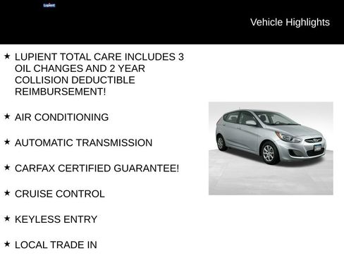 Used 2014 Hyundai Accent GS FWD image 7