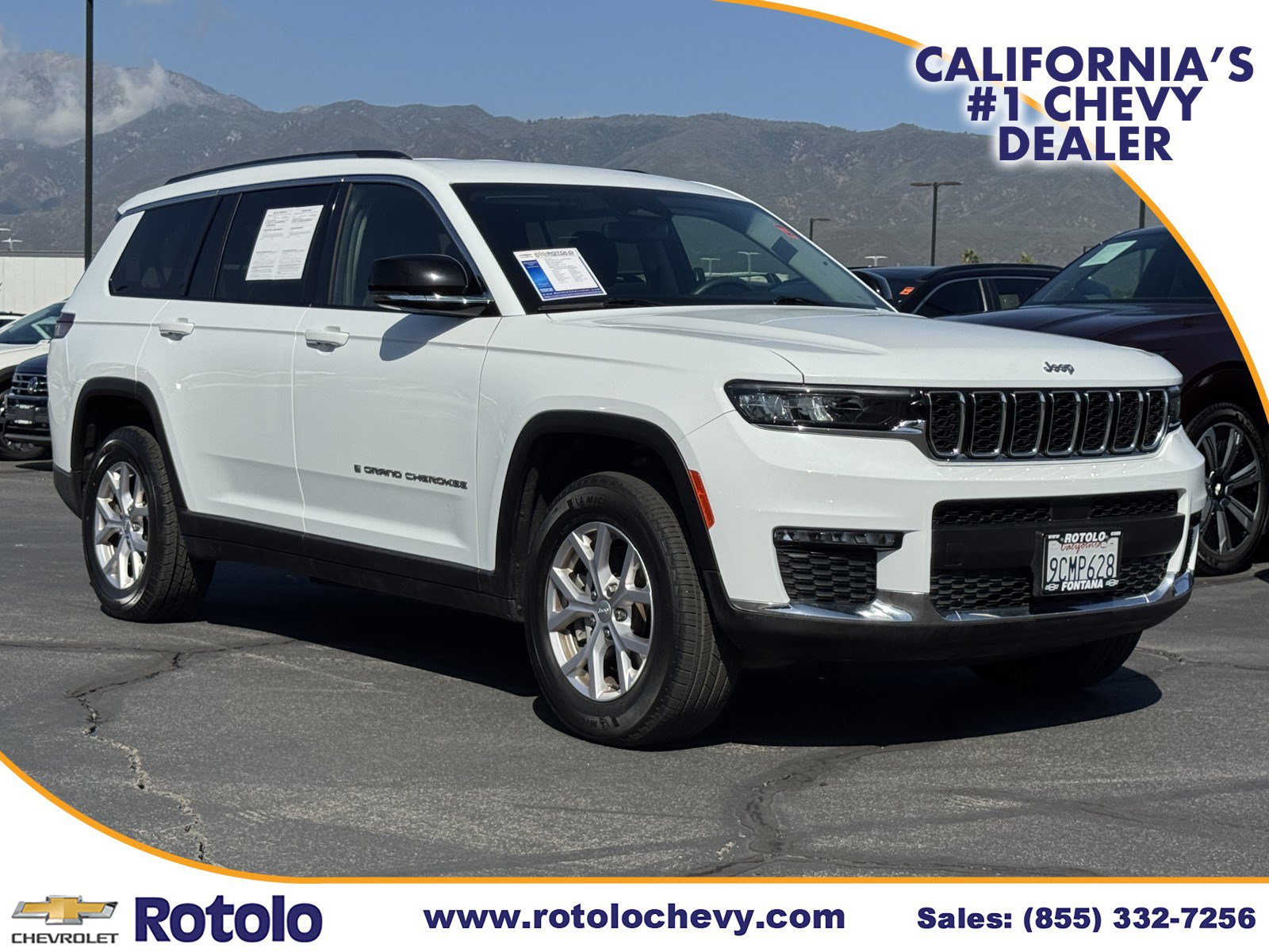 Used 2022 Jeep Grand Cherokee L Limited AWD/4WD image 1