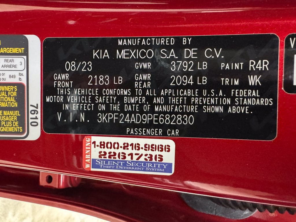 Used 2023 Kia Forte LXS w/ LXS Technology Package FWD image 32