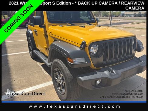 Used 2021 Jeep Wrangler Sport S image 2