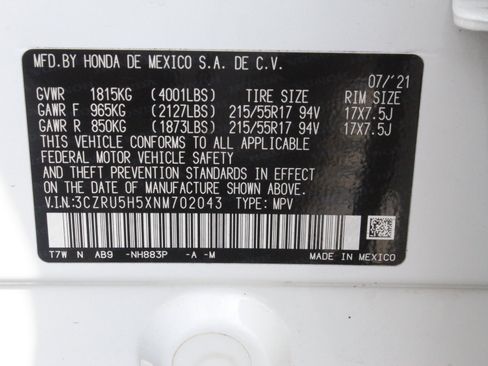 Used 2022 Honda HR-V EX image 32