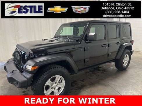 Used 2022 Jeep Wrangler Unlimited Sport image 1