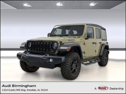 Used 2025 Jeep Wrangler Unlimited Sport AWD/4WD image 1