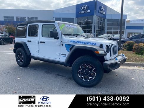 Used 2021 Jeep Wrangler Unlimited Rubicon 4xe w/ Cold Weather Group image 1