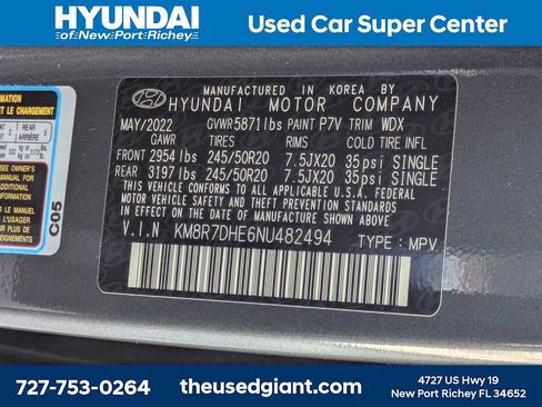 Certified 2022 Hyundai Palisade Calligraphy w/ Winter Package AWD/4WD image 50
