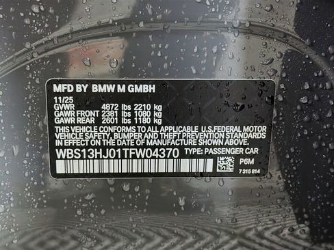 Used 2026 BMW M3 w/ Executive Package image 37