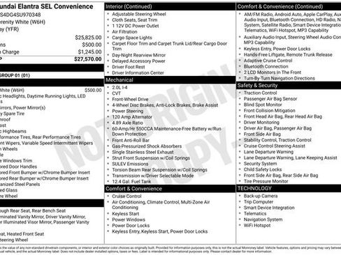 Used 2025 Hyundai Elantra SEL image 30