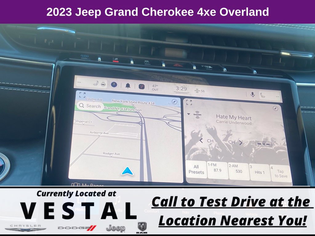 New 2023 Jeep Grand Cherokee Overland AWD/4WD image 24
